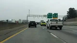 Northwest Expressway (Interstate 75 Exits 277 to 268) southbound