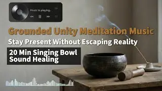20 Min Sound Healing Meditation | Unity Without Avoidance, Presence in Real Life