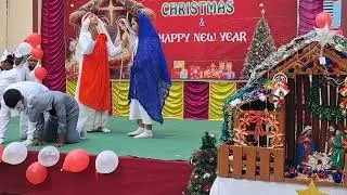 Pre-Christmas celebration 😍Jazz প্রথম বার Drama করল Mother Mary 