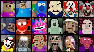BABY ROBY, POLİCE BOY PRISON RUN, MR FUNNY, BARRY, POLİCE GİRL PRUSON RUN ROBLOX JUMPSCARES 