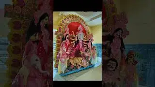 Durga puja 2024 mayer agomon &hearts;️ #durgapuja