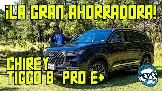 ¡La gran ahorradora! Así es la nueva Chirey Tiggo 8 Pro e+ PHEV