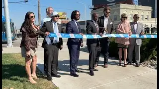 Ribbon Cutting Ceremony for 75th and Wornall Improvements