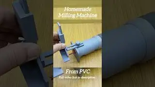 Homemade Milling Machine From PVC | Milling Machine | #inventions #machine #experiment #diyprojects