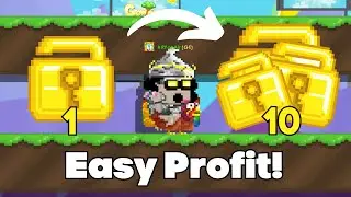 How to Earn EASY World Locks in Growtopia (Best Beginner Profit Method)