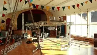 Fasnet Margrethausen Aufbau + Soundcheck im Zeitraffer