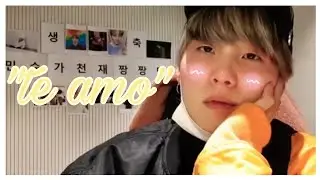 𝐢magina videollamada con suga 