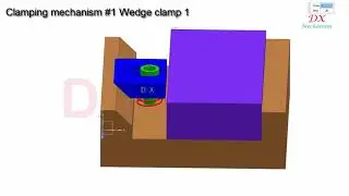 Clamping mechanism 1 Wedge clamp 1