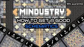 MINDUSTRY SCHEMATICS ||Mindustry V7