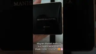 Myglam Manish malhotra 9 in 1eyeshadow paletteShade name :- Enchante ✨💥 #eyemakeuplooks #explorepage