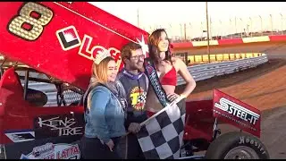 FREDDIE RAHMER -Victory Lane-LINCOLN SPEEDWAY ice breaker 2-27-22
