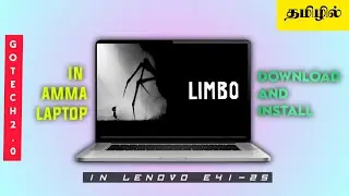 |LIMBO|Download and install| in amma laptop| Lenovo e41-25 |in Tamil| Go Tech 2.0 |