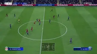 Классный гол Мане в ворота ПСЖ (Fifa 19)