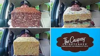 The Crispery® GIANT Rice Krispie Treat Review!😍 | 3 Flavors! | theendorsement