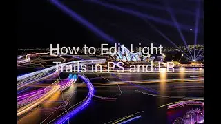 How to capture and edit light trail