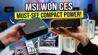 MSI&rsquo;s New AI Edge & Panther Lake NUCs Best of CES 2026!