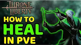 Ultimate HEALING PVE Beginner Guide | Bow/Wand | Throne and Liberty