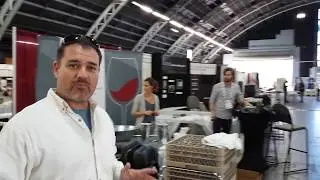 Setting Up for the North Coast Wine Industry Expo
