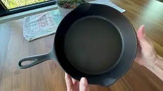 Favorite Piqua Ware Vintage Cast Iron Smiley Logo Skillet Pan no. 7