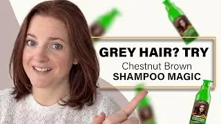 Chestnut Brown Hair Dye Made Easy | Ammonia Free Hair Color with Herbishh Hair Dye Shampoo