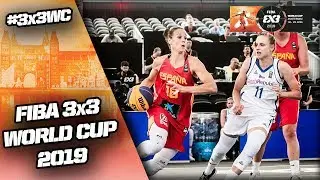 Czech Republic v Spain | Women’s Full Game | FIBA 3x3 World Cup 2019