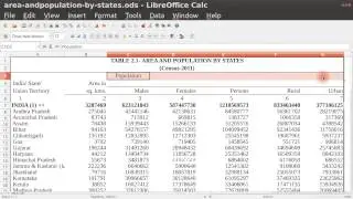 Calc 09 Merge Cells