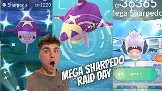 ✨Mega Sharpedo Raid Day In Pokemon Go LIVE!✨