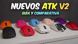 GU&Iacute;A y COMPARATIVA de los NUEVOS RATONES V2 de ATK | F1, X1, A9, U2, Z1 etc. 