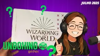 #6 | Box Harry Potter da Nerd ao Cubo - Edição Julho 2025 ‪​⁠ @nerdaocubo ​