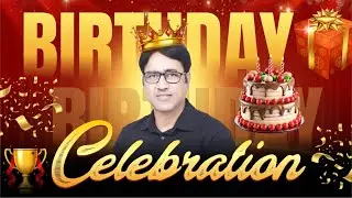 Birthday Celebration: Arvind Sir Birthday Celebration 7:30 PM | ExamYug24 Team
