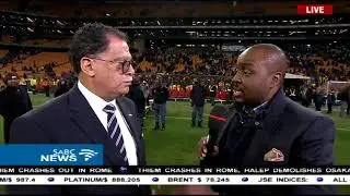 Reaction to Barcelona, Sundowns match