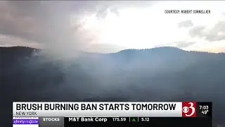 New York statewide burn ban going into effect