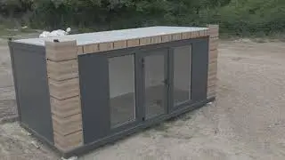 Repr&auml;sentativer B&uuml;rocontainer von containerverkauf24.de