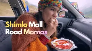 Shimla Mall Road ke famous momos ka maza hi kuch aur hai!🥰 - Shimla Mall Road street food