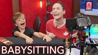 Painting Phil DeFranco's kid's nails