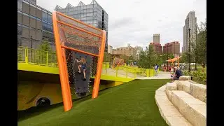 A glimpse at the new Gene Leahy Mall in Omaha.