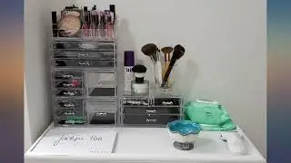 Felicite Home Acrylic Jewelry and Cosmetic Storage Makeup Organizer Set, 5 review