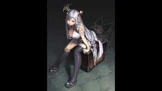 Lunaria Hero Damage test (Floor 7 Dungeon)