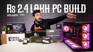 Best Rs 2.4 Lakh PC Build 2025 💥 | Intel Ultra 7 265K + RTX 5070 Ti 🔥