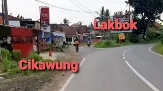 #Lakbok#Ciamis                                                    Jalan Menuju Pasar Cikawung Lakbok