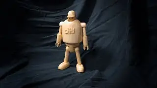 Wood Robot dwbtoftshit! - by @bjornbot