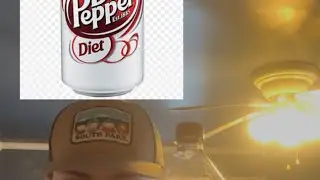 2 liter Diet Dr Pepper chug intense burping 