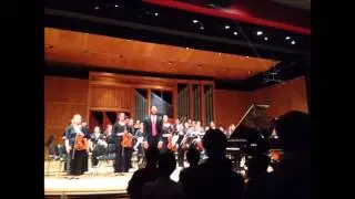 Matthew Reichenberger plays Schumann piano concerto in a minor, 1st movement