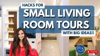 From Boring to WOW Living Room Makeover Tour #interiordesign