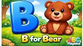 ABC Animal Alphabet Song for Toddlers | ABC Playland #nurseryrhymes #abcphonics 