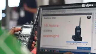 UNSOS Capacity Building - Motorola Training for Somali Security Forces