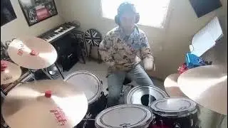 Renata logrando fills con #doblebombo. #drummer #drums #youtube #music #mexico #drumlesson 