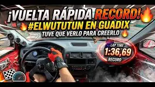 &iexcl;#ELWUTUTUN en el CIRCUITO DE GUADIX!  Vuelta r&aacute;pida personal 1:36,69🔥🔥