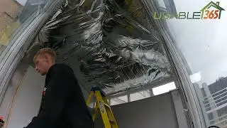 From BOILING to COSY in 24 Hours! Conservatory Ceiling Insulation Time-Lapse