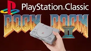 DOOM on the PlayStation Classic, PrBoom core, RetroArch | HOW TO プレイステーションクラシック改造：ドゥーム